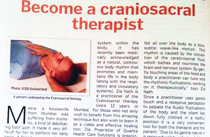 Become a CranioSacral therapist